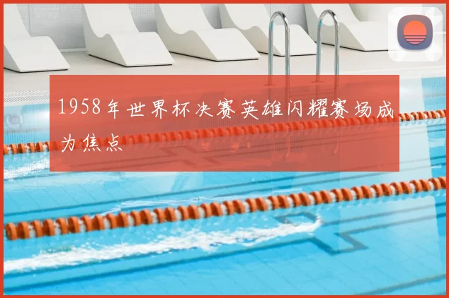 1958年世界杯决赛英雄闪耀赛场成为焦点