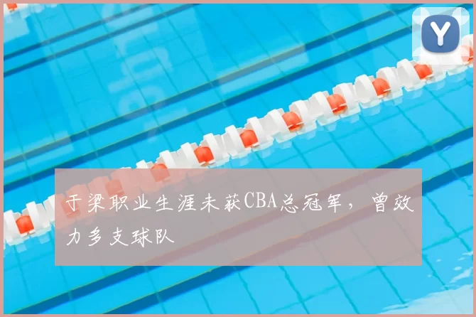 于梁职业生涯未获CBA总冠军，曾效力多支球队